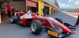 Gianluca Petecof volta da quarentena e domina treinos da F3 Regional Europa em Mugello