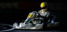 Leo Lamelas faz preparação no kart antes de estrear no Lamborghini Super Trofeo