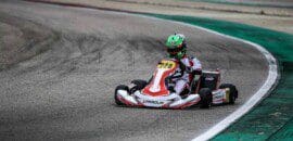 Revelação brasileira no kartismo internacional, Matheus Morgatto acelera no retorno do WSK na Itália