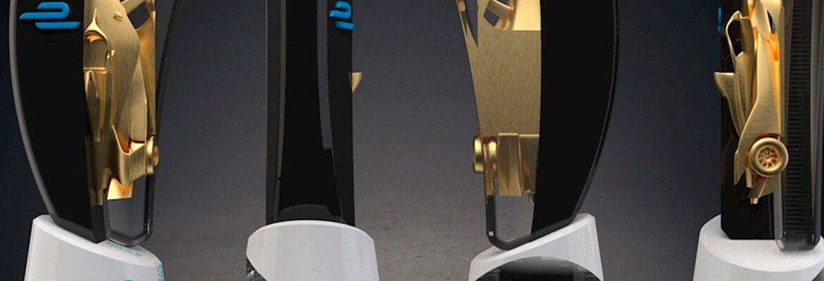 Confira o troféu que será entregue aos vencedores do Desafio Virtual da Fórmula E