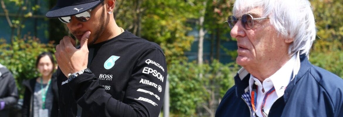 Lewis Hamilton e Bernie Ecclestone