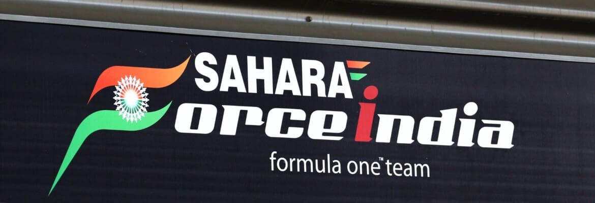 F1: Motorhome da ex-equipe Force India está à venda