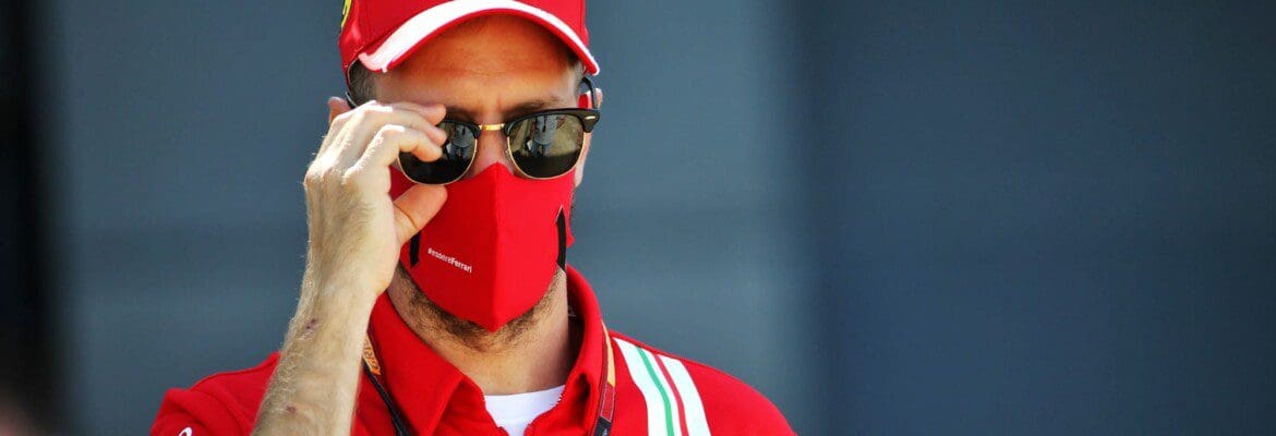 Sebastian Vettel (Ferrari) GP da Inglaterra F1 2020