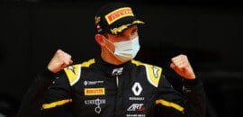 Juniores da Renault completam teste com R.S.18 no Bahrein