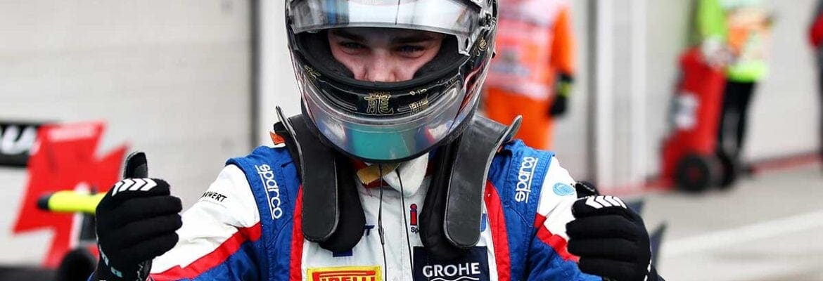 Beckmann vence em corrida na chuva na F3, Enzo Fittipaldi ficou em nono