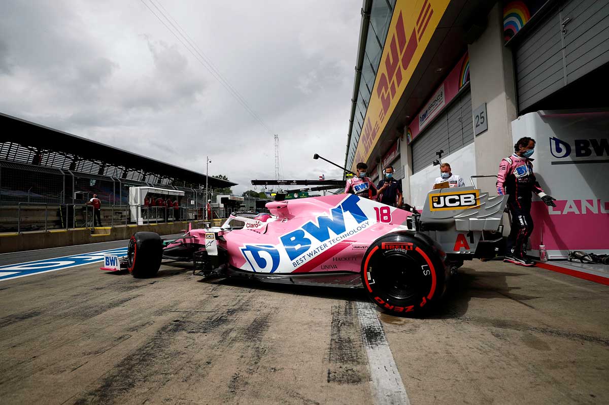 GALERIA: confira as imagens desta sexta-feira da F1 na Áustria Lance Stroll (Racing Point) - GP da Áustria F1 2020