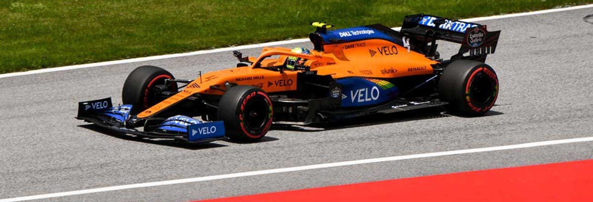 VÍDEO: Reação da McLaren no momento em que Norris conquista pódio na Áustria VÍDEO: Reação da McLaren no momento em que Norris conquista pódio na Áustria