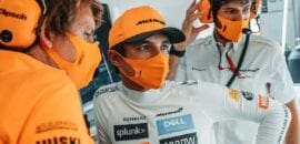 Norris está sentindo muita dor nas costas
