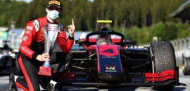 Callum Ilott vence disputada corrida na Áustria pela F2; Drugovich larga na pole amanhã