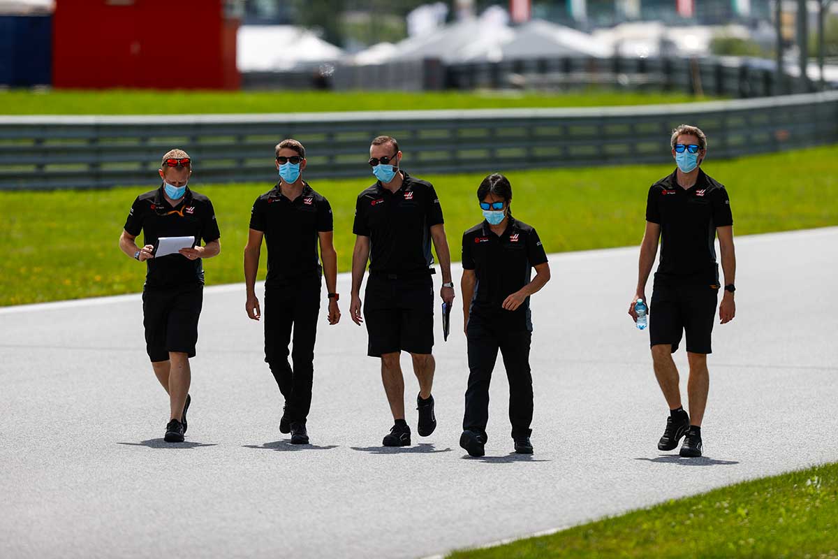 Romain Grosjean (Haas) - GP da Áustria F1 2020
