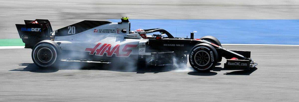 Haas teve problemas de equilíbrio, aderência e potência nos primeiros treinos Haas teve problemas de equilíbrio, aderência e potência nos primeiros treinos
