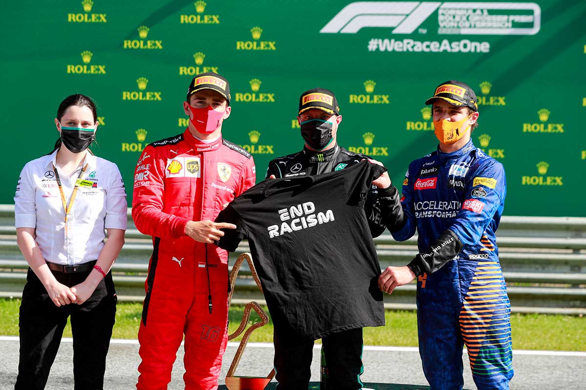 GALERIA: veja as melhores fotos do GP da Áustria 2020 de F1 Pódio - GP da Áustria F1 2020