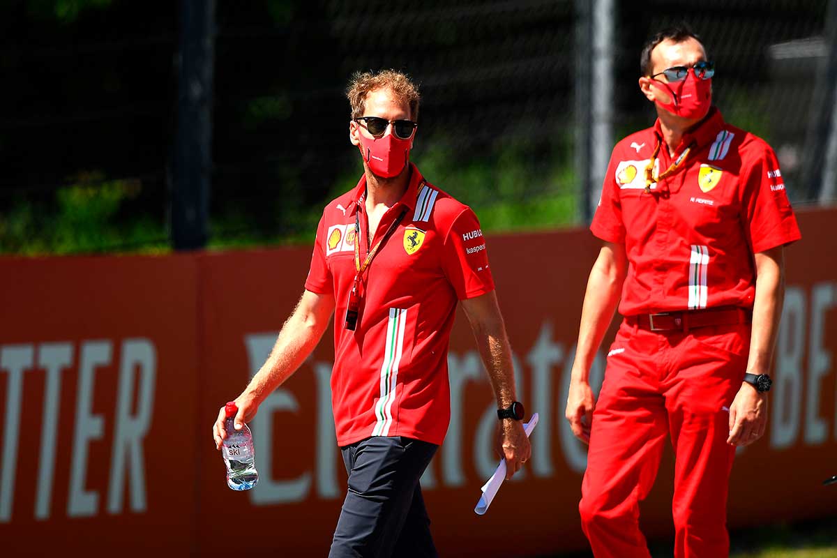 Sebastian Vettel (Ferrari) - GP da Áustria F1 2020