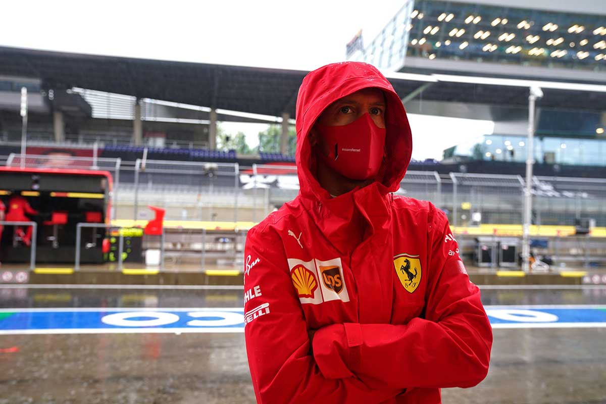 Sebastian Vettel (Ferrari) - GP da Estíria F1 2020