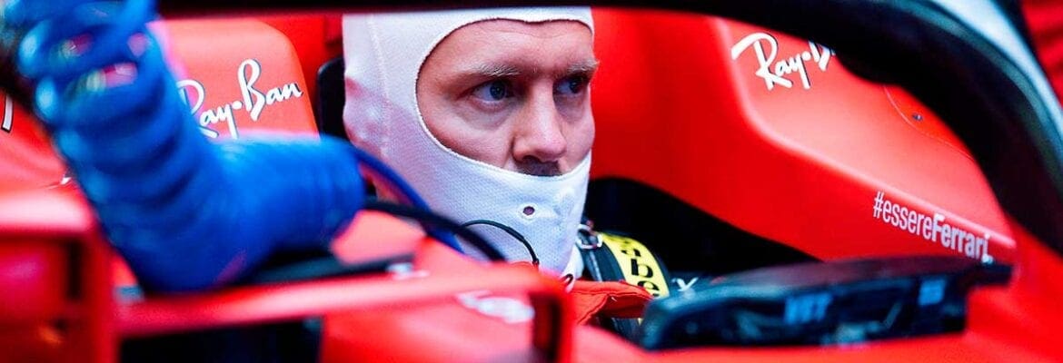 Vettel não ficou nada satisfeito com ação de Leclerc