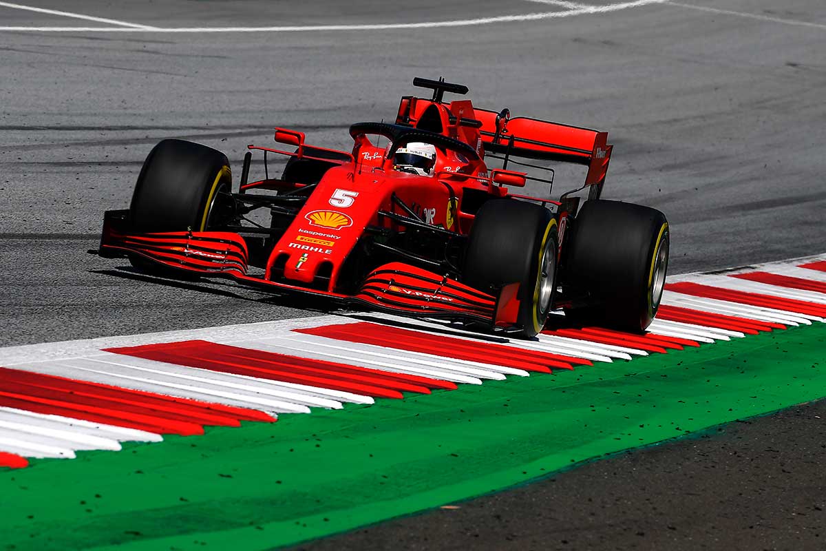 GALERIA: veja as melhores fotos do GP da Áustria 2020 de F1 Sebastian Vettel (Ferrari) - GP da Áustria F1 2020