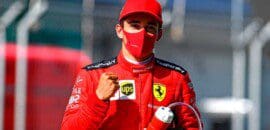 Leclerc comemora 2ª posição, mas alerta: “Não dá para pensar em vitória ainda”