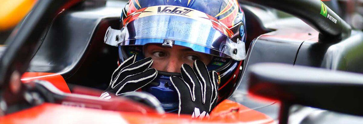 Drugovich comemora vitória de ponta a ponta em sua rodada de estreia na F2