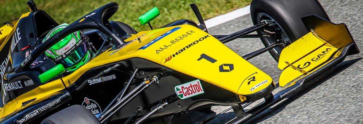Caio Collet sobe ao pódio na primeira corrida da F-Renault Eurocup 2020 em Monza