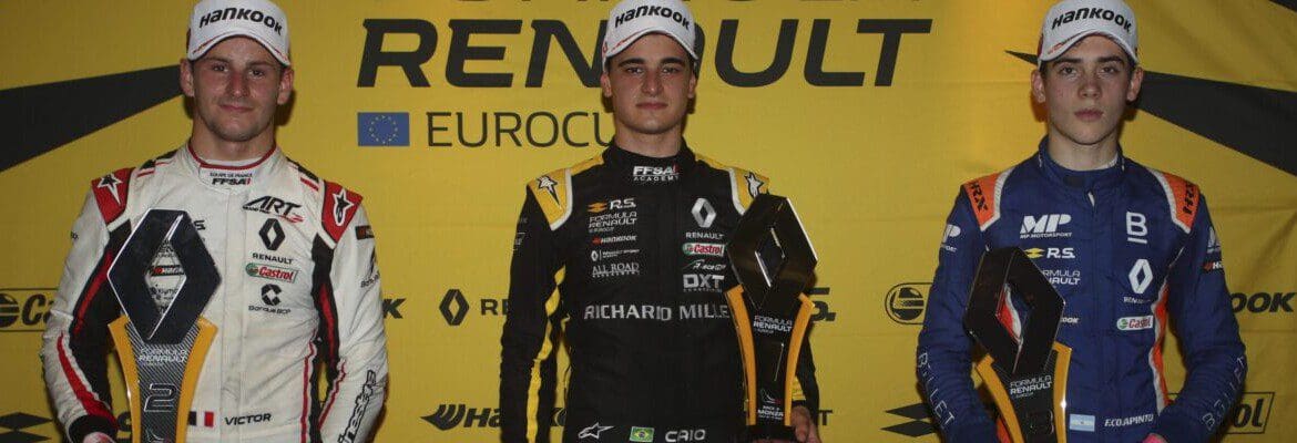 Caio Collet vence corrida 2 em Monza e lidera F-Renault Eurocup após a 1ª etapa