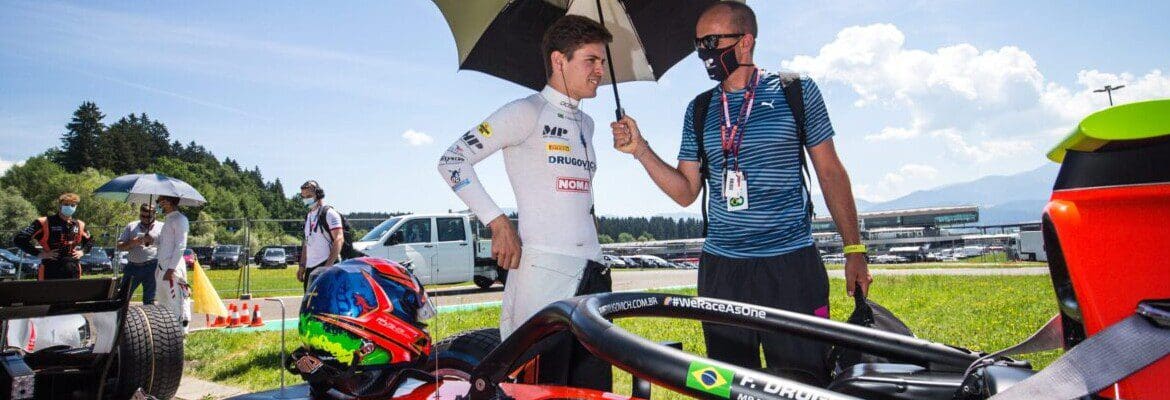 Felipe Drugovich viveu final de semana de aprendizado na 2ª etapa da Fórmula 2 na Áustria
