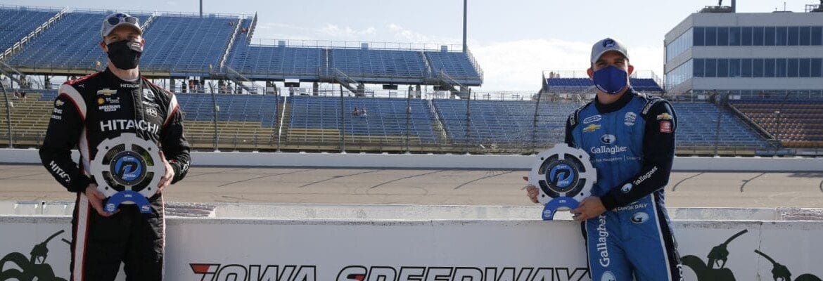 Daly e Newgarden faturam poles da Indy em Iowa