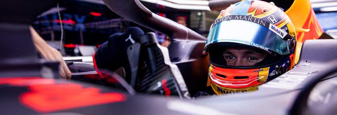 Albon com problemas: “Espero aprender um pouco com Verstappen”