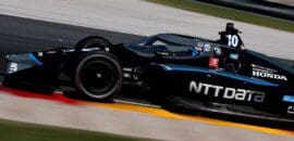 Rosenqvist supera O’Ward na penúltima volta e vence em Road America