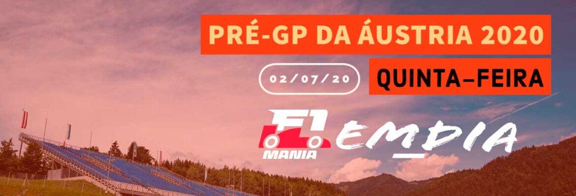 F1Mania.net Em Dia: Pré-GP da Áustria 2020, Quinta-feira F1Mania.net Em Dia: Pré-GP da Áustria 2020, Quinta-feira