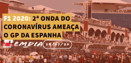F1Mania.net Em Dia – F1 2020: 2ª onda do coronavírus ameaça GP da Espanha
