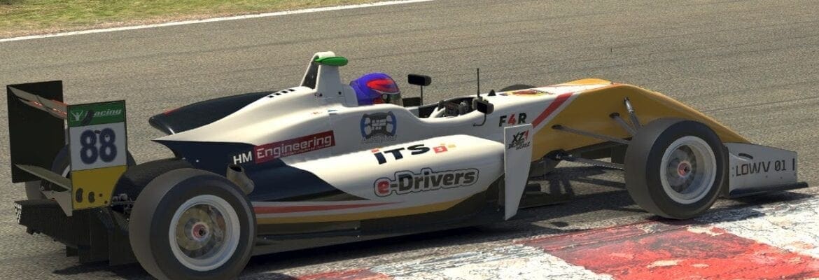 Com dois terceiros lugares, e-Drivers vai ao pódio na NASCAR e F3