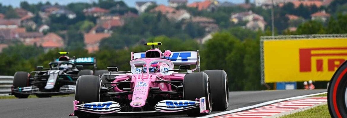 Stroll demonstra felicidade ao largar em 3º lugar na Hungria