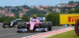 Stroll demonstra felicidade ao largar em 3º lugar na Hungria
