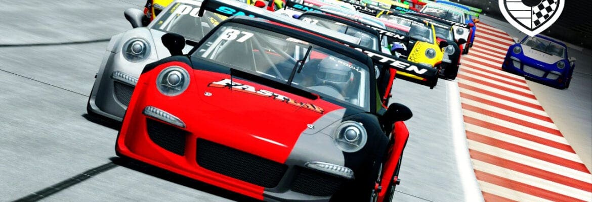 F1BC: Bruno Rocha (Fast Lap) vence em Glen e fatura título da Copa Porsche