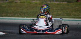 Kart: Miguel Costa bate recorde ao subir para categoria Júnior com 11 anos na Itália