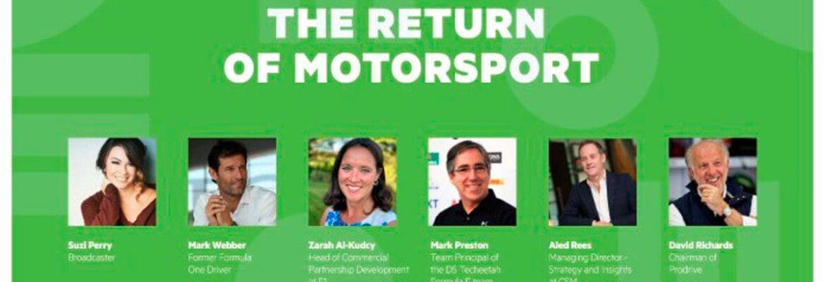 Webinar sobre retorno do automobilismo discute a evolução e as inovações tecnológicas pós pandêmia