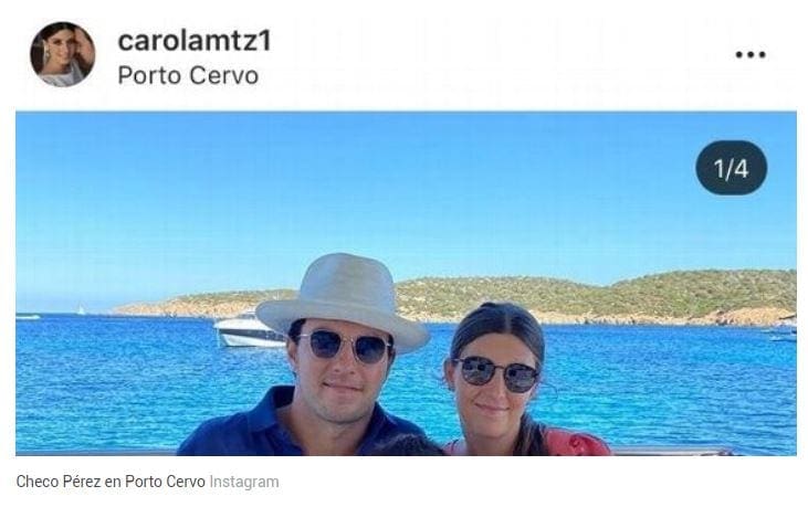 “Infectado pela Covid-19, Perez passou férias na Itália e México” Perez e esposa - férias México e Itália