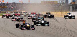 Previsão de tempo seco e nublado no Istanbul Park