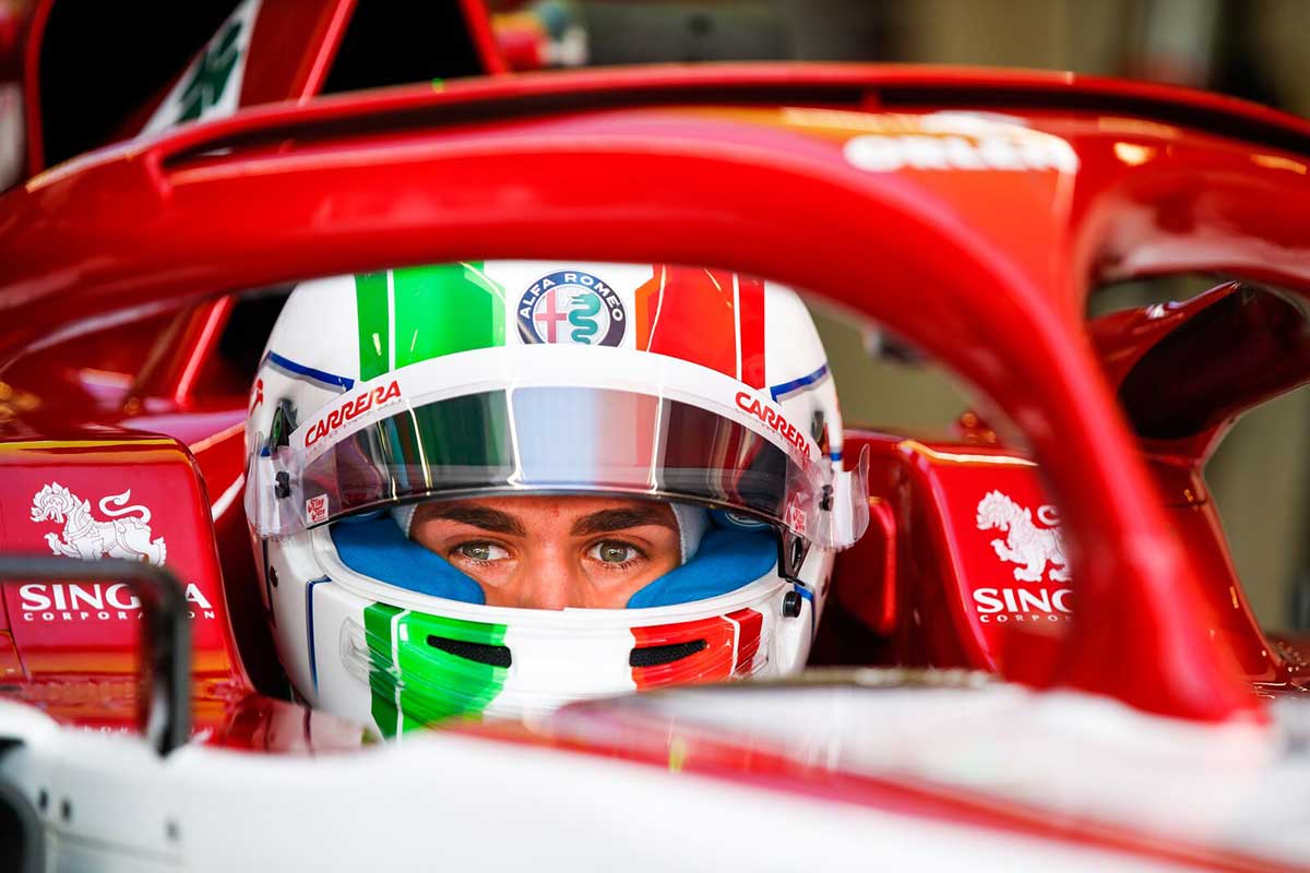 GALERIA: confira as imagens desta sexta-feira da F1 na Áustria Antonio Giovinazzi (Alfa Romeo) - GP da Áustria F1 2020