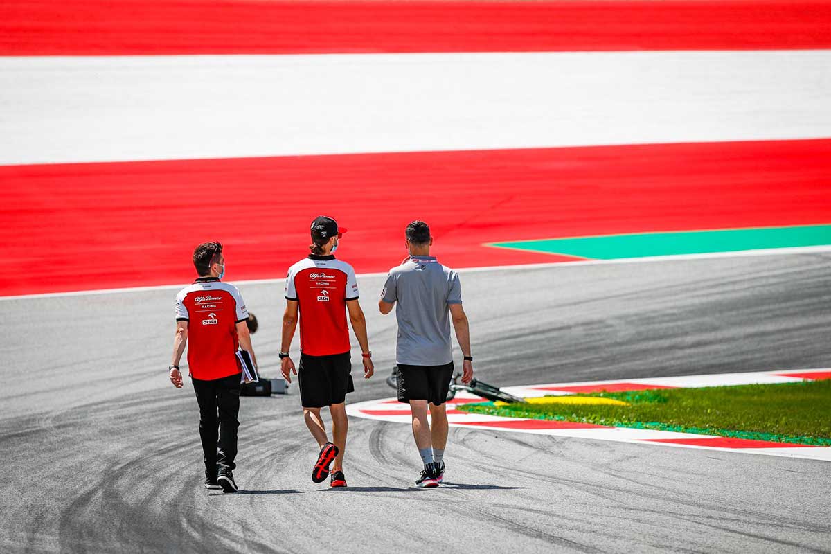 Antonio Giovinazzi (Alfa Romeo) - GP da Áustria F1 2020