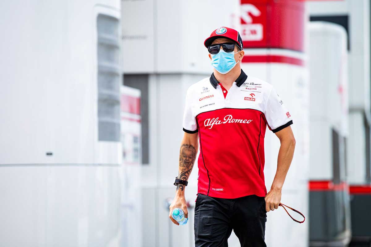 Kimi Raikkonen (Alfa Romeo) - GP da Hungria F1 2020
