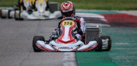 Kart: Matheus Morgatto conquista segundo lugar em bateria classificatória no WSK em Adria