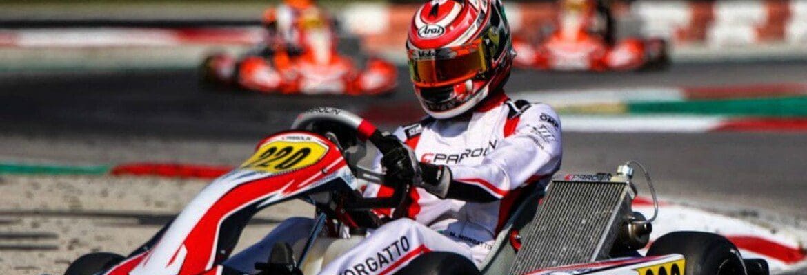 Embalado por bons resultados, Matheus Morgatto acelera na abertura do Europeu de Kart na Espanha