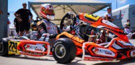 Brasil em destaque no WSK na Itália com Rafael Câmara garantindo vitória, pole e 2º lugar