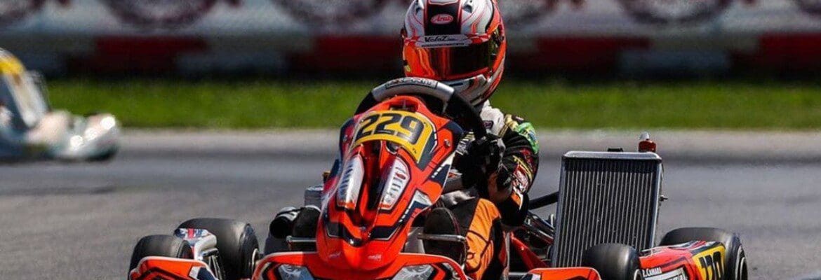 Rafael Câmara coloca o Brasil no pódio do World Series Karting na Itália