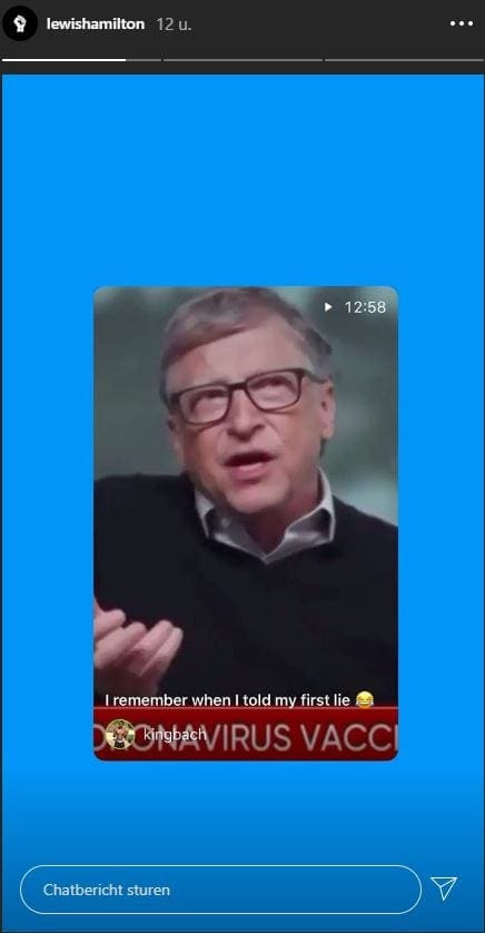 Lewis Hamilton apoia o movimento antivacina? Lewis Hamilton apoia o movimento antivacina?