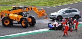 Olli Caldwell escapa de ileso de forte acidente em Silverstone; veja as fotos