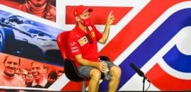 Vettel explica carona: “Szafnauer sempre quis comprar uma Ferrari”