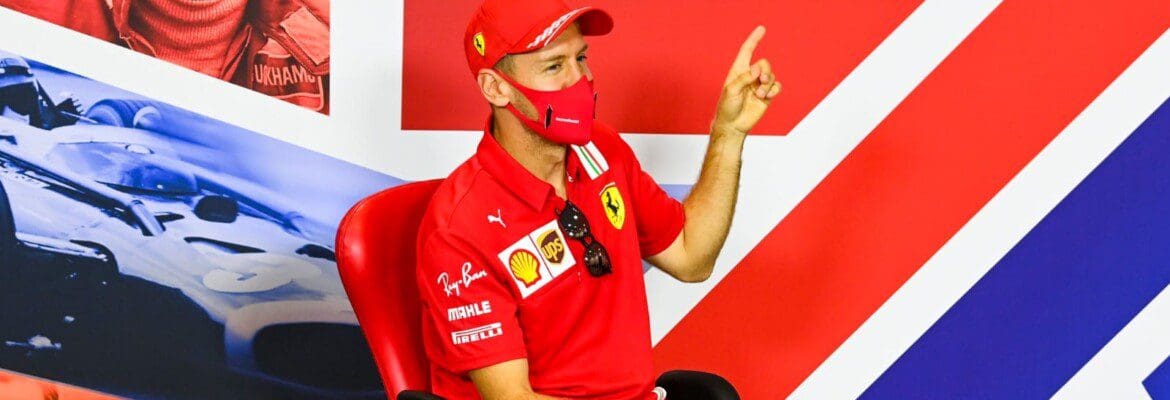 Sebastian Vettel (Ferrari) GP dos 70 Anos da F1 2020