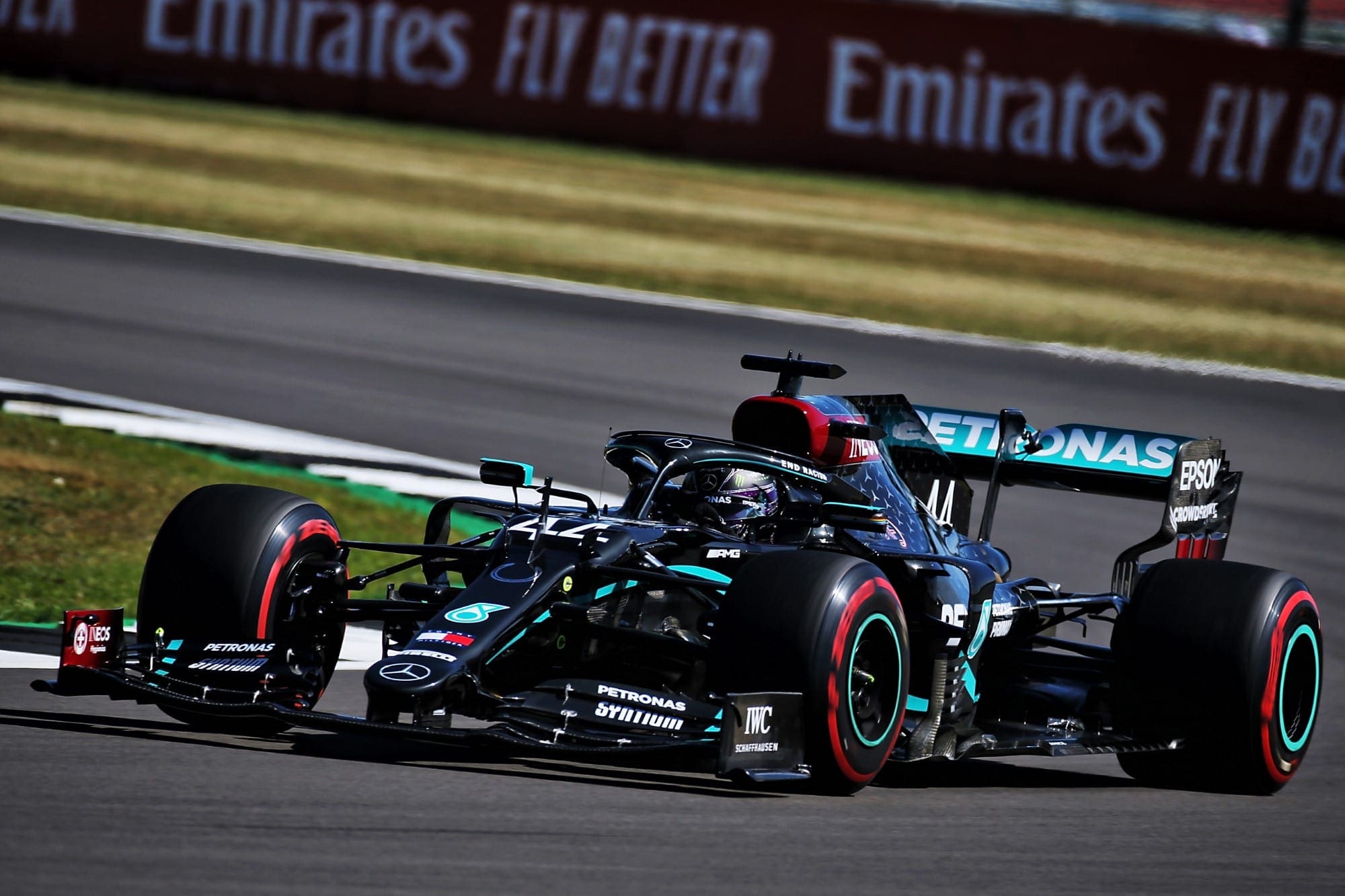 Galeria: confira as imagens dos treinos desta sexta-feira para o GP dos 70 Anos da F1 Lewis Hamilton (Mercedes) GP dos 70 Anos da F1 2020 - Silverstone